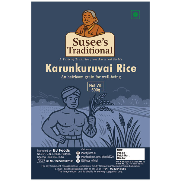 Susees Karunkuravai Rice 500g