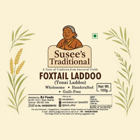 Susee's Foxtail Millet Ghee Laddoo 180g