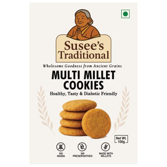 Susee's Multi Millet Cookies 100g